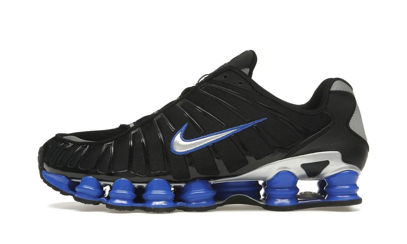 Nike Shox TL Black Racer Blue Metallic Silver