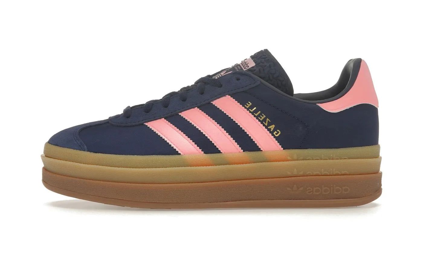 Adidas Gazelle Bold Dark Blue Pink Spark