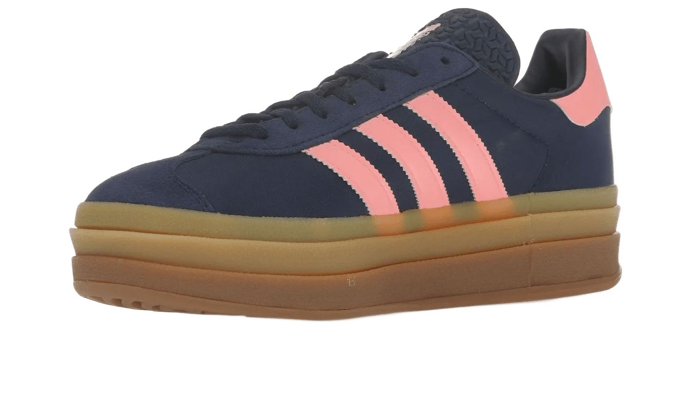 Adidas Gazelle Bold Dark Blue Pink Spark
