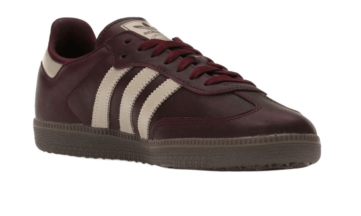 adidas Samba OG Maroon Crystal Sand (Women's)