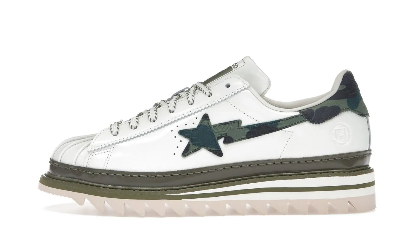 Adidas Superstar CLOT by Edison Chen x Bape Off White