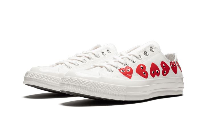 Converse Chuck Taylor All-Star 70s Ox Comme des Garçons PLAY Multi-Heart White