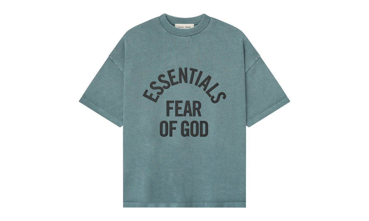 Fear of God Essentials Campus 90's Short Sleeve Tee Faded Coastal