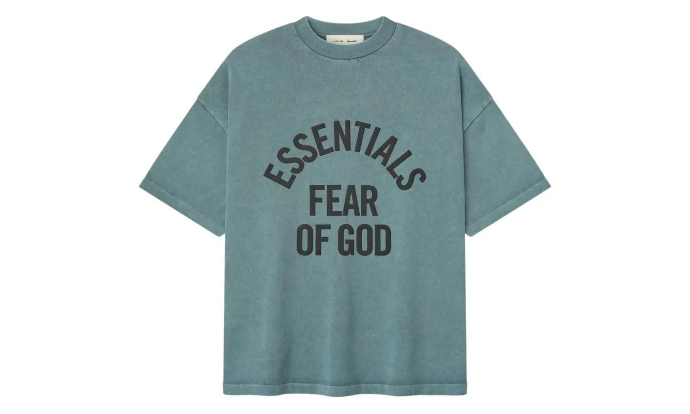 Fear of God Essentials Campus 90's Short Sleeve Tee Faded Coastal