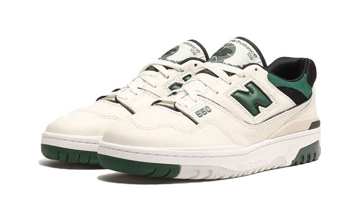 New Balance 550 Sea Salt Pine Green