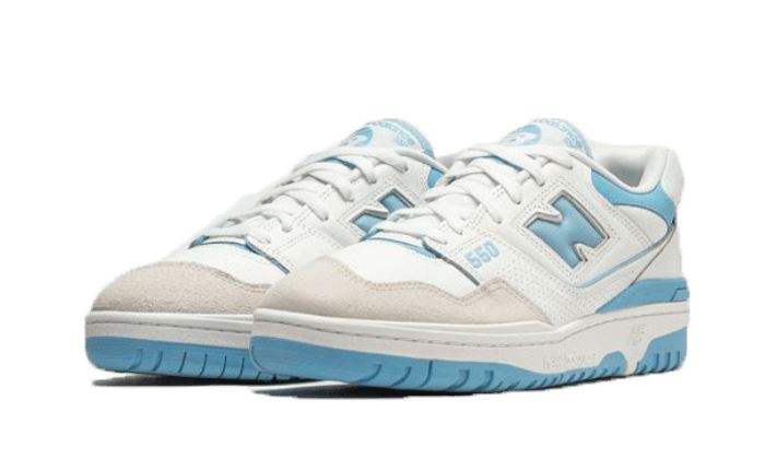 New Balance 550 White Blue Haze Rain Cloud