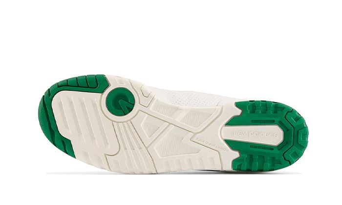 New Balance 550 White Classic Green