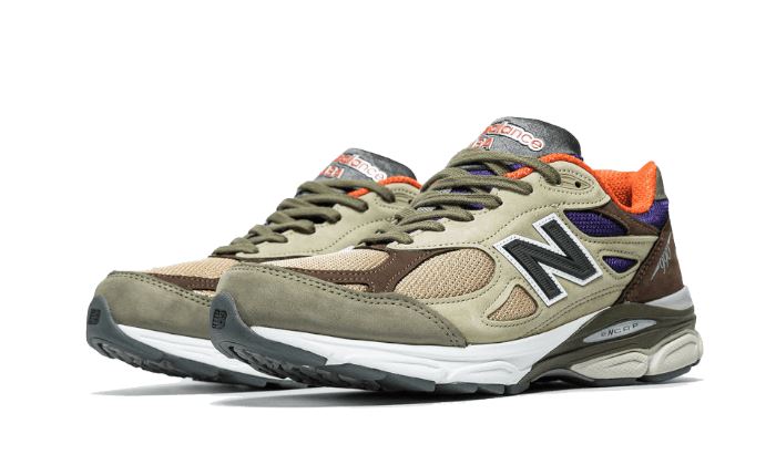 New Balance 990 V3 Made In Usa Tan Blue