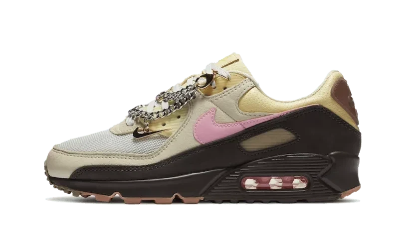Nike Air Max 90 Cuban Link Velvet Brown