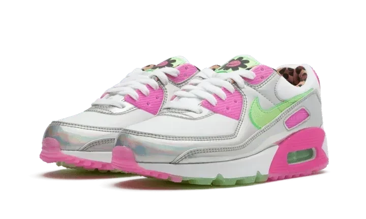 Nike Air Max 90 LX Daisy Leopard Iridescent