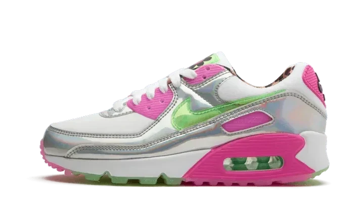 Nike Air Max 90 LX Daisy Leopard Iridescent