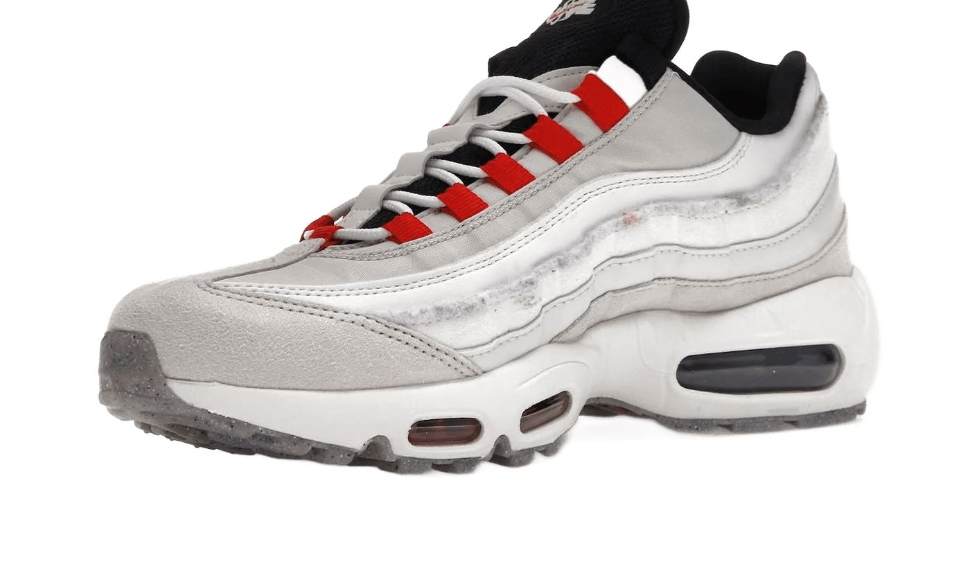 Nike Air Max 95 Light Bone Habanero Red