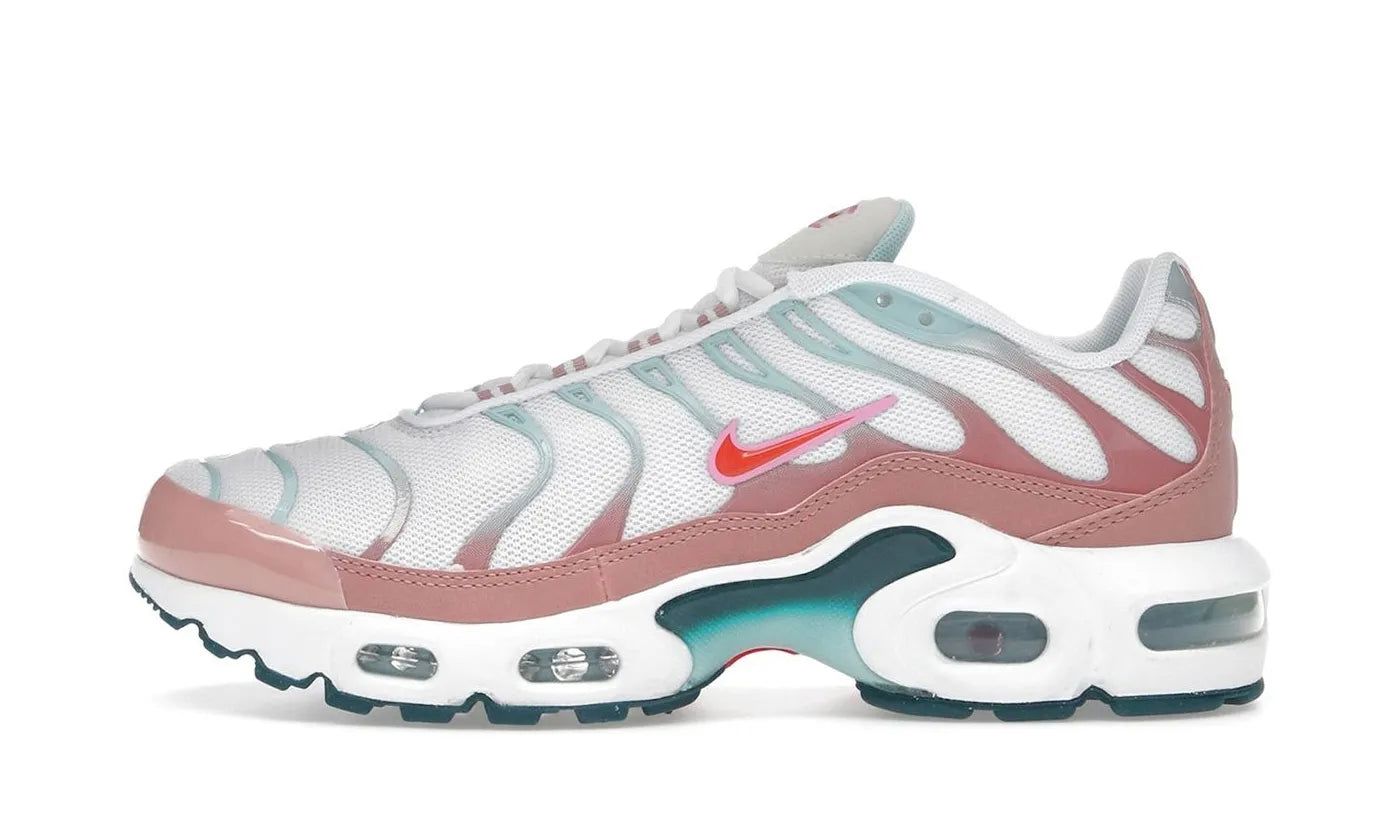 Nike Air Max Plus White Red Stardust Jade Ice Siren Red