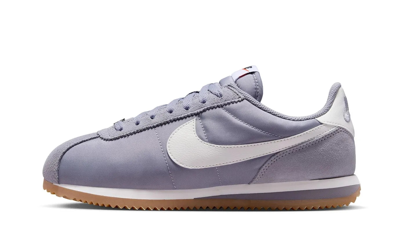 Nike Cortez Textile Cement Grey Gum Light Brown Safety Orange Sail