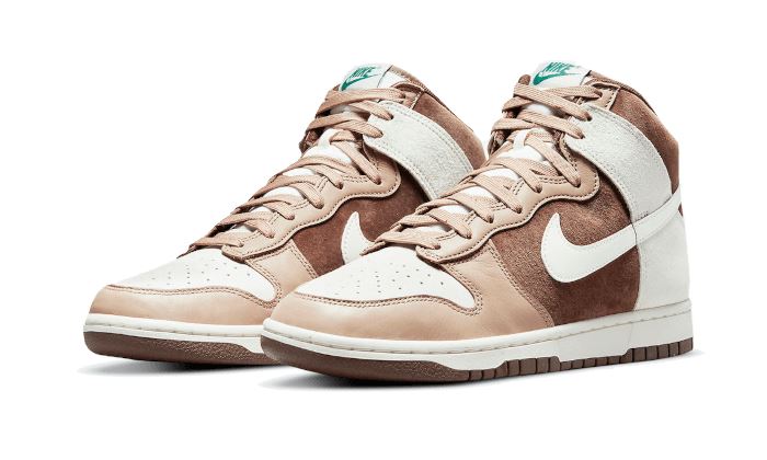 Nike Dunk High Light Chocolate