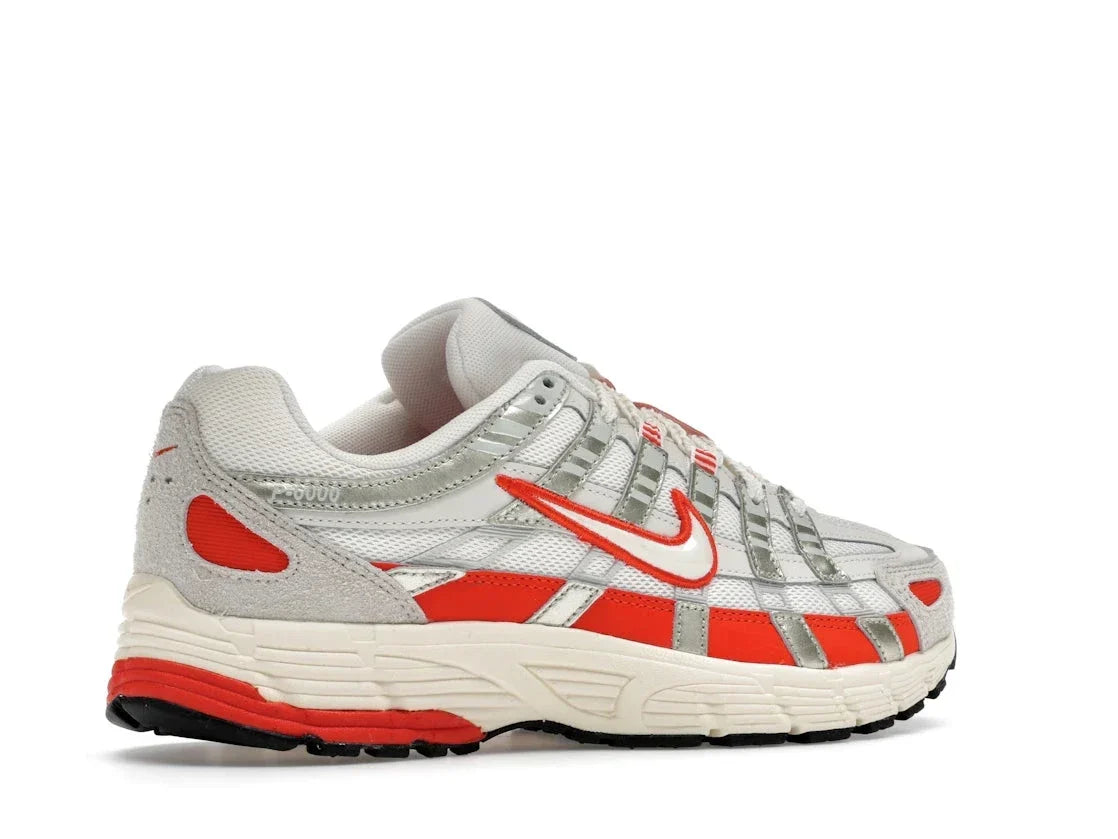 Nike P-6000 Sail Pale Ivory Light Bone Picante Red