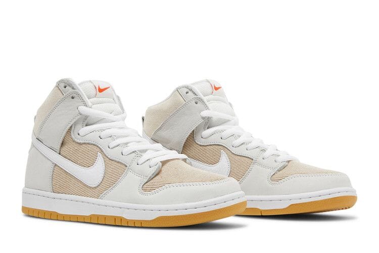 Nike SB Dunk High Pro ISO Orange Label Unbleached Natural