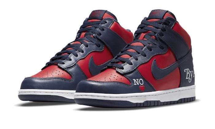 Nike SB Dunk High Supreme By Any Means Navy