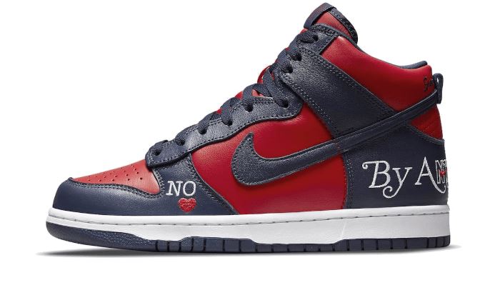 Nike SB Dunk High Supreme By Any Means Navy