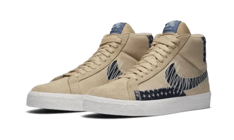 Nike SB Zoom Blazer Mid Sashiko Sesame