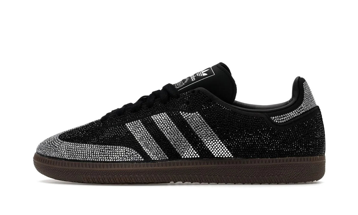 Adidas Samba OG Rhinestone Black Silver