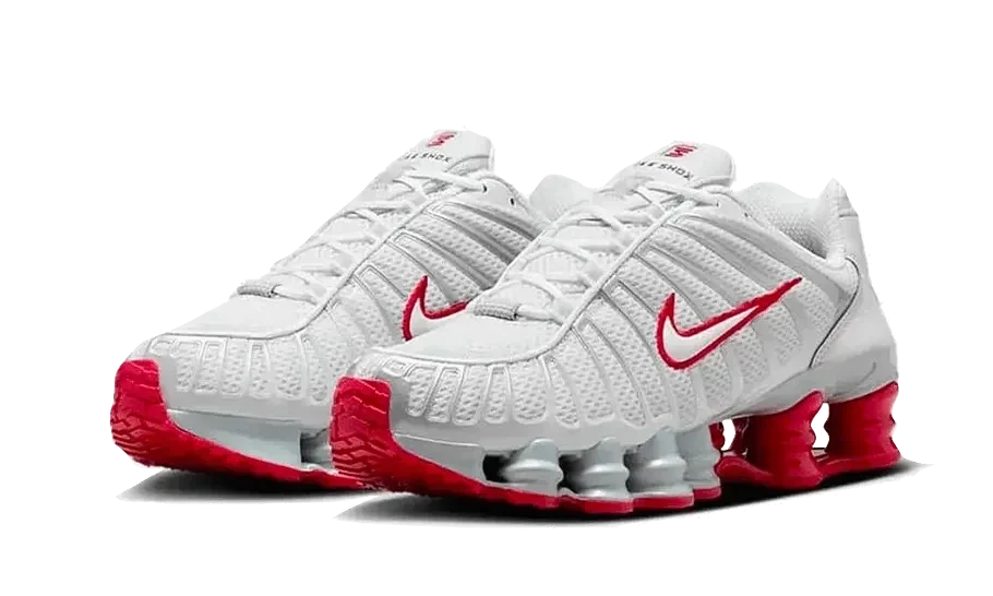 Shox TL Platinum Tint Gym Red